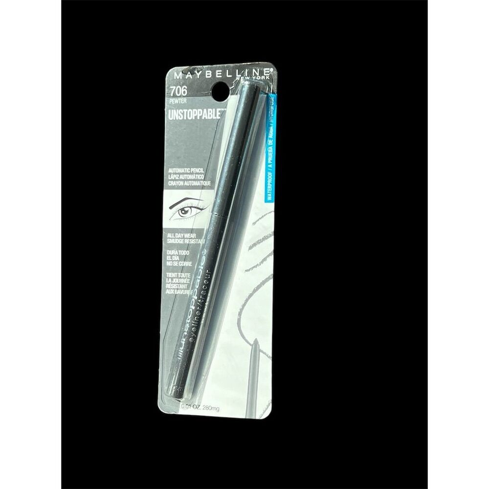 Maybelline Unstoppable Eyeliner in PEWTER Waterproof Smudge-Resistant Pe… - Picture 5 of 5